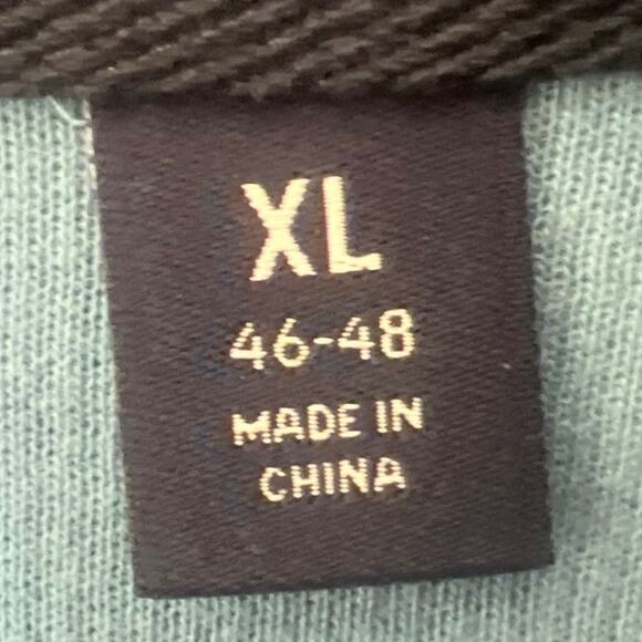 Lands End Sweater men’s size XL NWT quarters zip pullover cotton/polyester blend - Picture 7 of 7